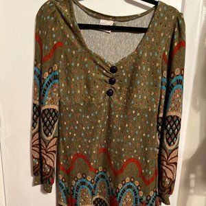 COPY - BEVERLY'S LONG SLEEVE KNIT DRESS SZ M Juniors